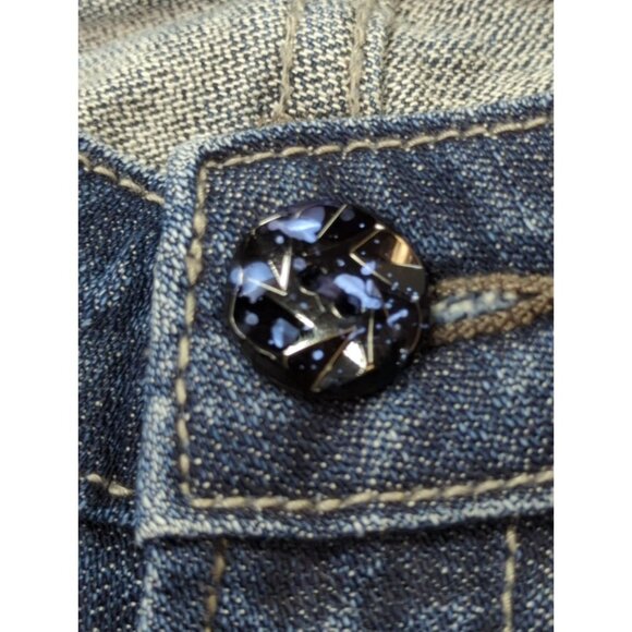 Vigoss Collection The Miami Bootcut Jeans Womens size 3/4 Light Distress - Picture 8 of 12